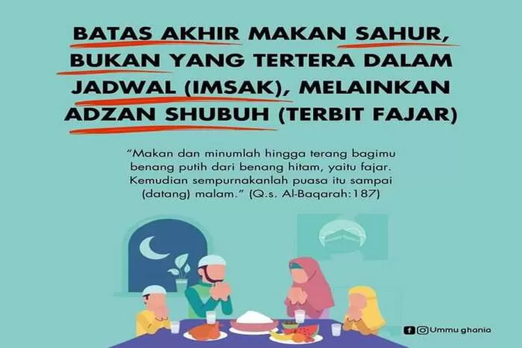 Jam Berapa Sih Waktu Ideal Untuk Makan Sahur Di Bulan Ramadhan Yuk