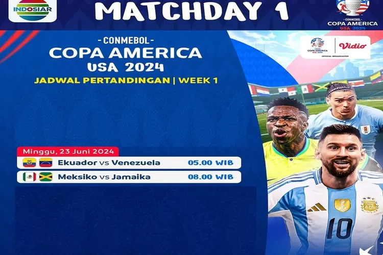 Hari Libur Minggu Juni Ada Laga Partai Perdana Dari Grup B Copa Amerika Simak