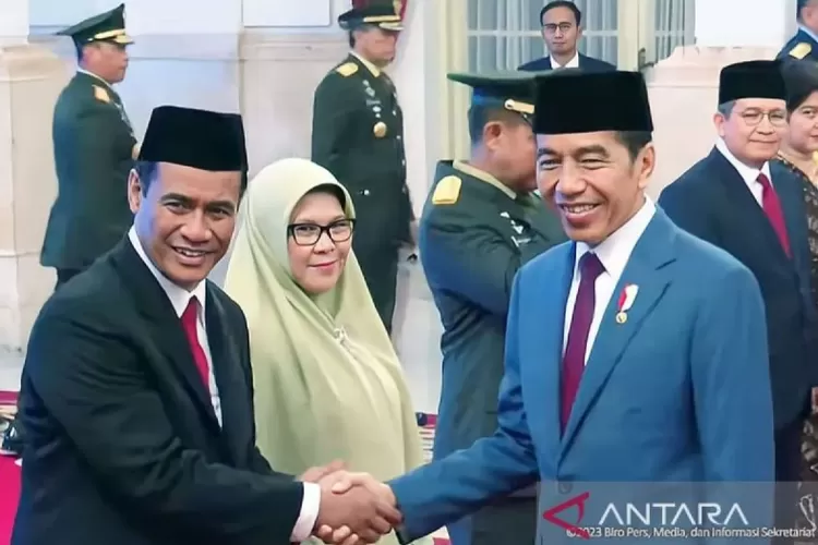 Jokowi Lantik Mentri Baru Gantikan Syarul Yasin Limpo yang Terjerat Kasus Korupsi - Radar Jogja - Radar Jogja