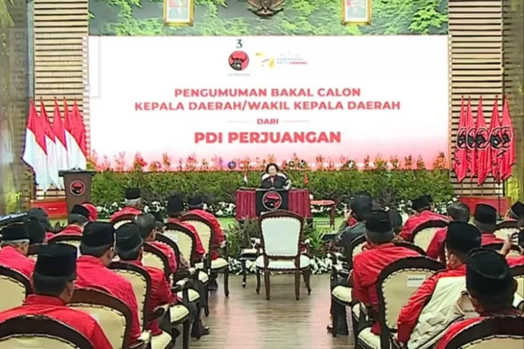 Daftar Lengkap 13 Bakal Calon Gubernur Dan Cawagub Yang Diusung PDIP Di ...