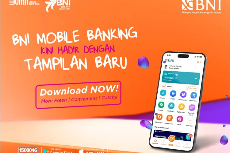 Nyaman Bertransaksi Dengan Tampilan Baru BNI Mobil Banking - Radar Madura