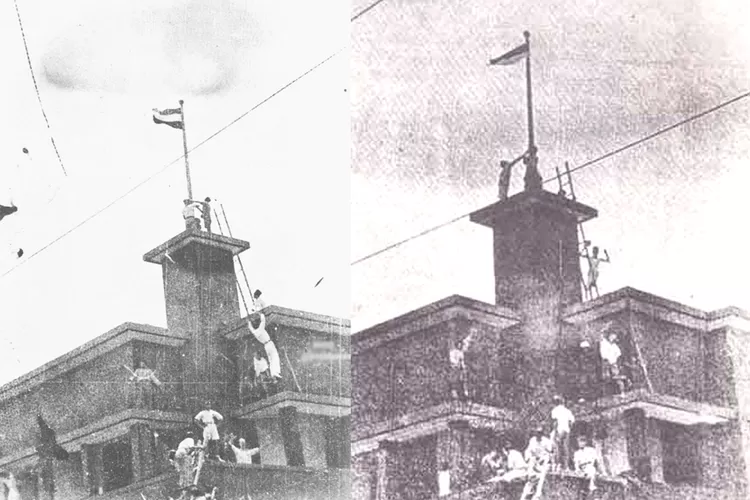 SEJARAH SURABAYA: 19 September 1945, Peristiwa Perobekan Bendera Di ...