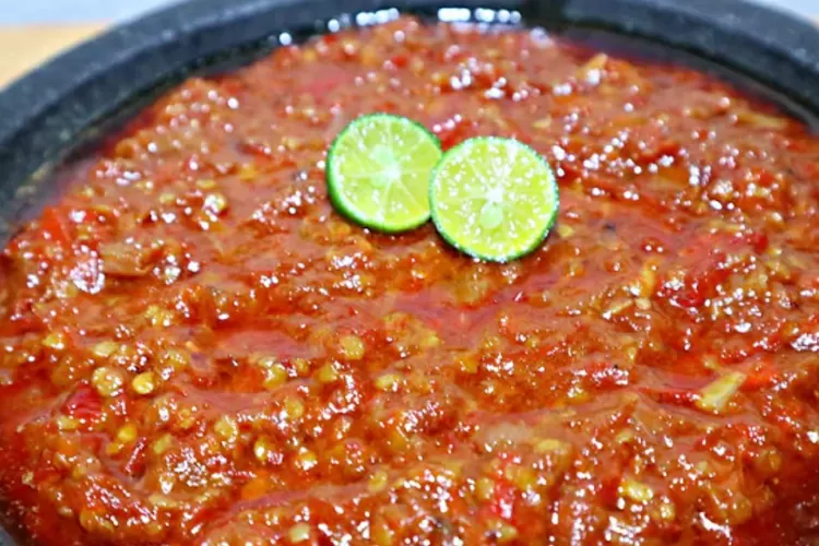 Resep Sambal Lezat Nampol Ala Warung Lalapan, Sederhana Dan Mudah ...