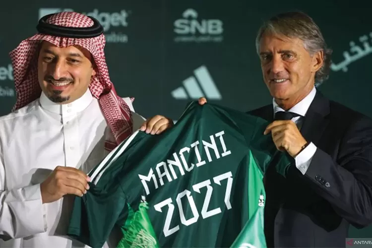 Roberto Mancini resmi ditunjuk sebagai pelatih kepala Timnas Arab