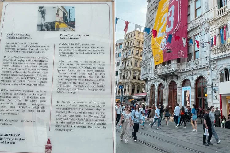 Jalan Istiklal Destinasi Wisata Terpopuler Di Istanbul Yang Harus