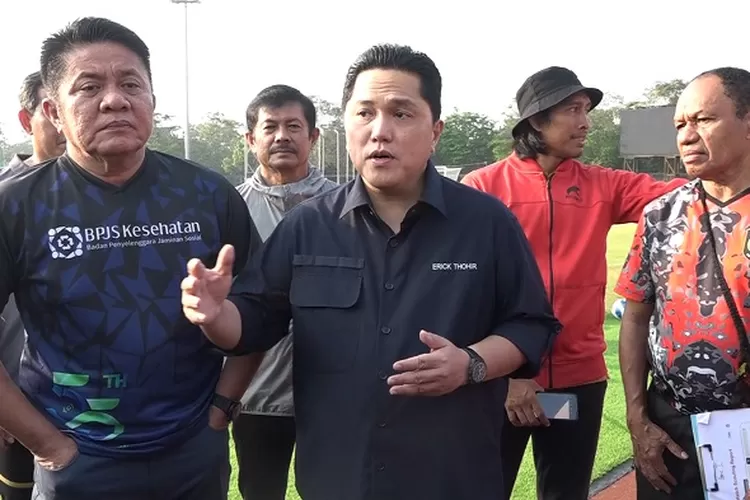 Erick Thohir Pantau Seleksi Timnas Indonesia U-17 Di Palembang, Ini ...