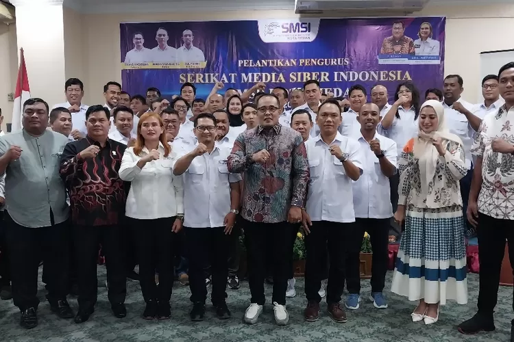 Irwan Manalu Pimpin SMSI Kota Medan Masa Jabatan 2024-2027