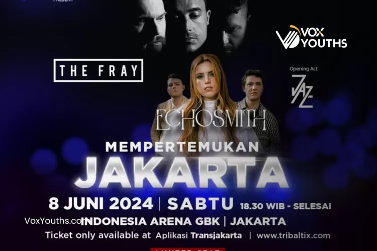 5 Alasan Kamu Gak Boleh Lewatin Konser The Fray dan Echosmith di