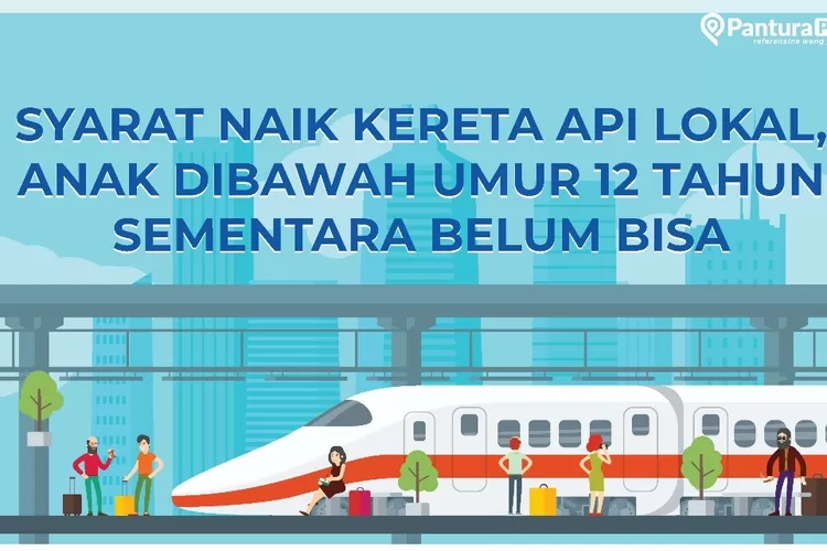 Infografis: Syarat Naik Kereta Api Untuk Anak Di Bawah 12 Tahun ...