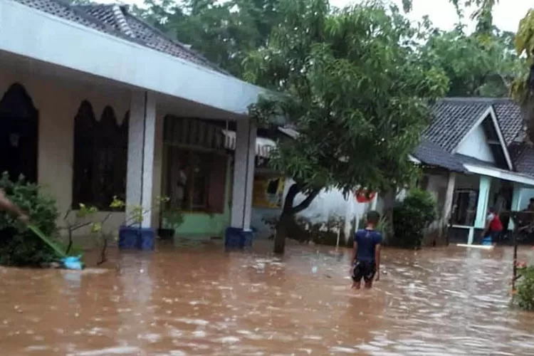 Sembilan Desa Banjir Akibat Luapan Sungai Rejoso - Radar Bromo