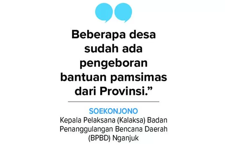 Menghadapi Tantangan Kekeringan: BPBD Nganjuk Siap Siaga