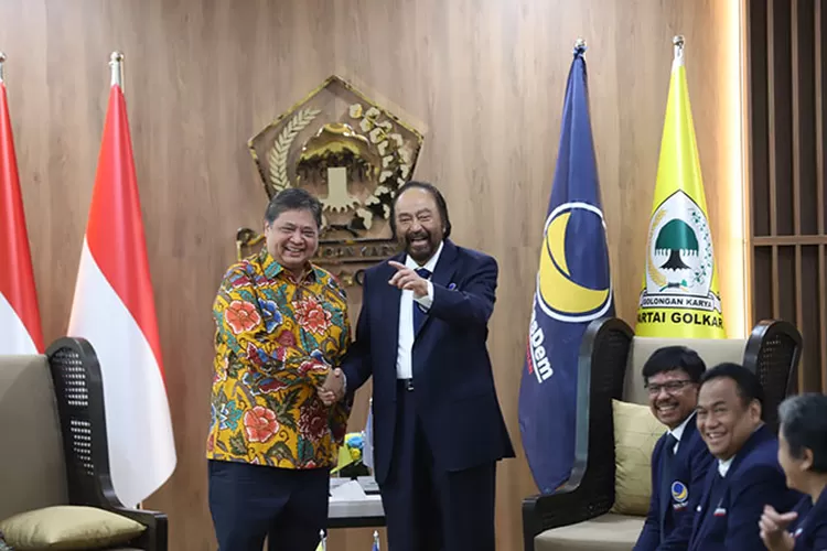 Bertemu Airlangga Hartarto, Surya Paloh: Saya Ada Di Golkar Sejak Umur ...