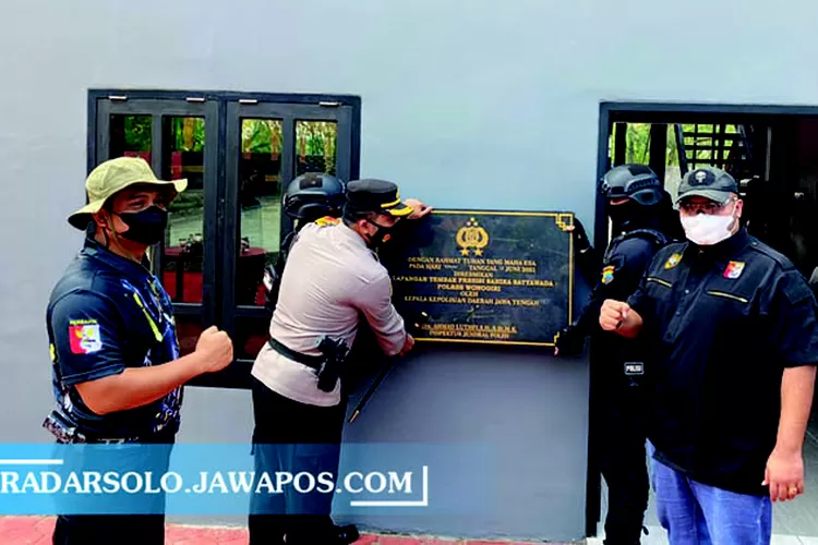 Polres Wonogiri Resmikan Lapangan Tembak Presisi Sanika Satyawada