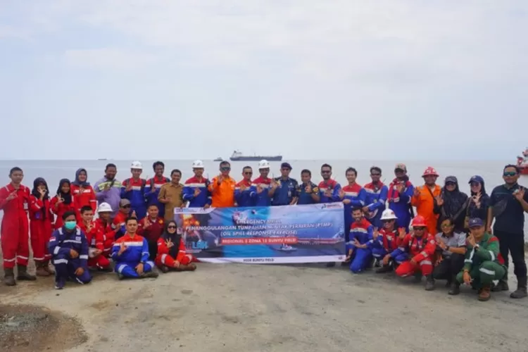 Pertamina EP Bunyu Field Gelar Latihan Tanggap Darurat - Radar Tarakan