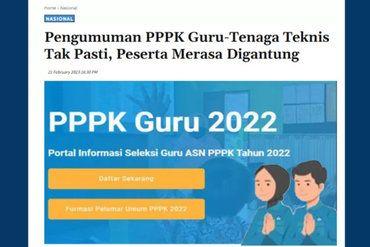 Badan Kepegawaian Kesulitan Mengakses Informasi Pengumuman PPPK - Radar ...