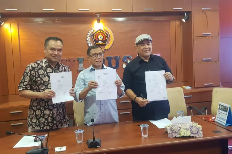 Ketua PWI Pusat Umumkan Susunan Pengurus Periode 2023 - 2028, Berikut ...