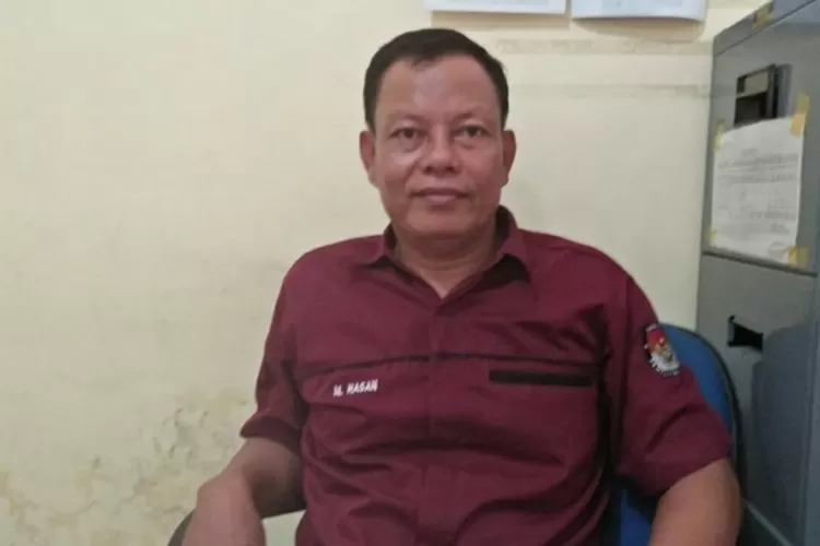M. Hasan, Ketua KPU Bangka. (Dwi HP/wowbabel)