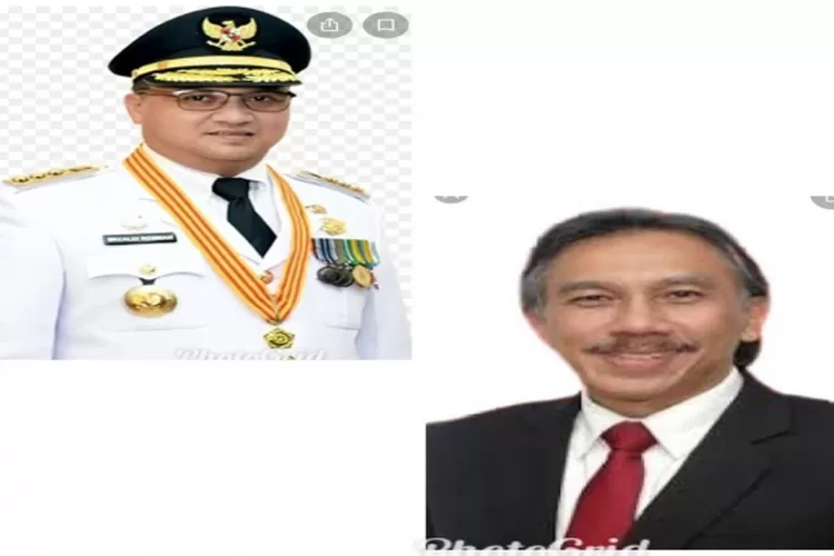 Caption: Gurbernur Babel 2017-2022 Erzaldi Rosman dan Pj Gubernur Babel Ridwan Djamaluddin. (IST)