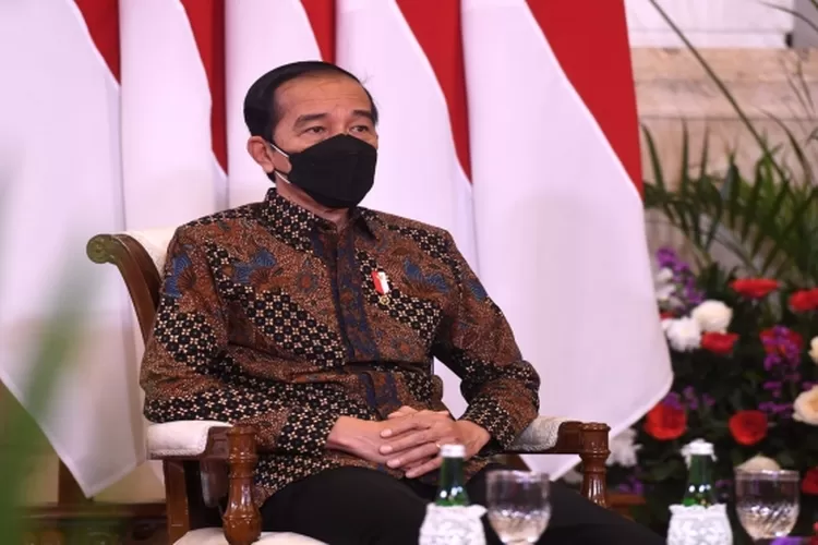 Caption: Presiden saat memberikan arahan dalam peresmian pembukaan Rapat Koordinasi Nasional (Rakornas) Pengendalian Inflasi 2021 di Istana Negara, Jakarta, pada Rabu (25/72021). (Foto: Kris - Biro Pers Sekretariat Presiden)