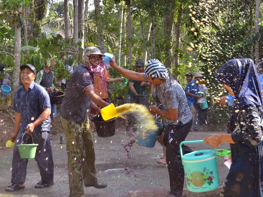 perang cendol dawet temanggung