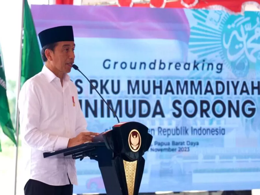 Presiden Jokowi Groundbreaking Rumah Sakit Terintegrasi Pertama Di Sorong