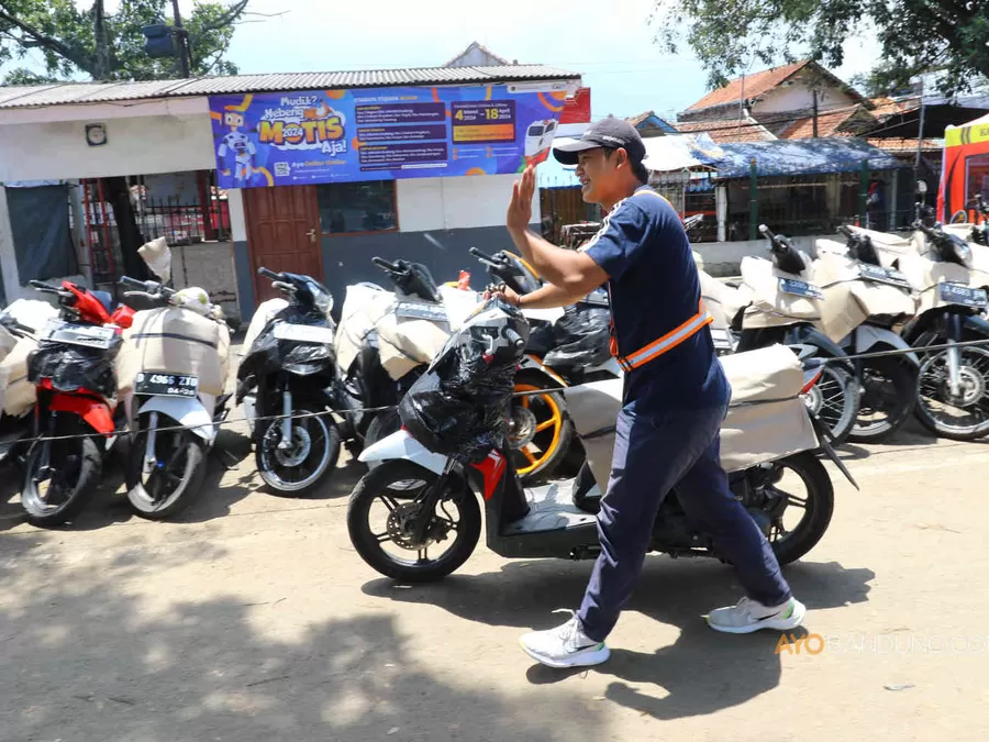 Mudik Sepeda Motor Gratis Di Stasiun Kiaracondong