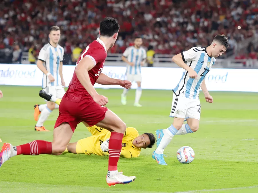 Timnas Indonesia Kalah 0-2 Dari Argentina