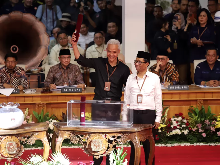 Penetapan Nomor Urut Capres Dan Cawapres Pasangan Pilpres 2024