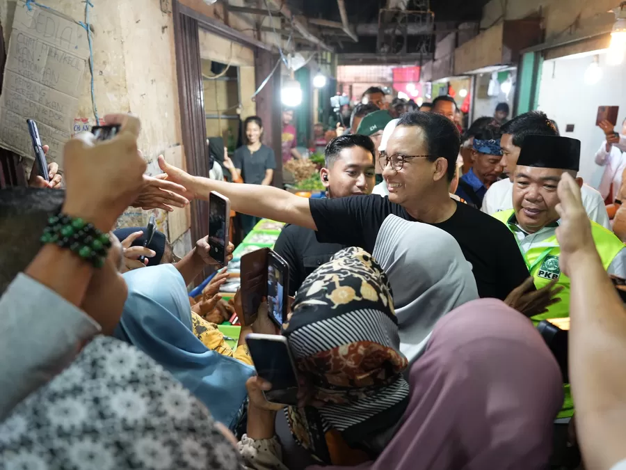 Anies Kenalkan Program Pasar AMIN