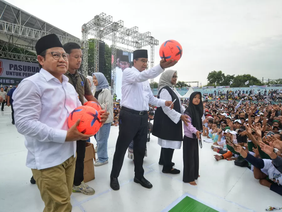 Anies-Muhaimin Kampanye Di Pasuruan