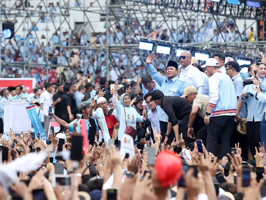 Pidato Kampanye Akbar Prabowo-Gibran Di GBK