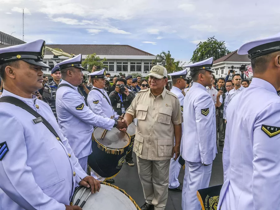 Menhan Prabowo Lepas Keberangkatan Kapal Bantuan Kemanusian Ke Palestina