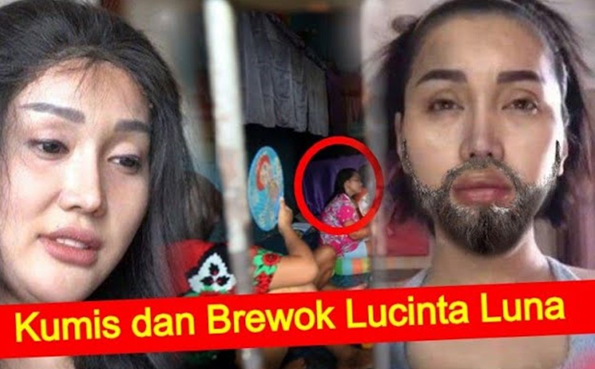 Lucinta Luna Tobat! Menyebut Dirinya Bang Fatah Dengan Tampilan Kumis ...