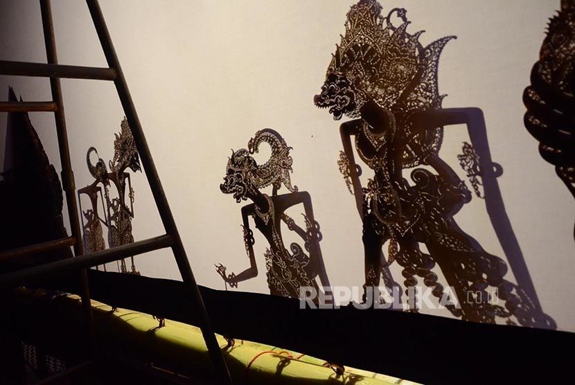 Pagelaran Wayang Kulit dari Jawa Tengah.