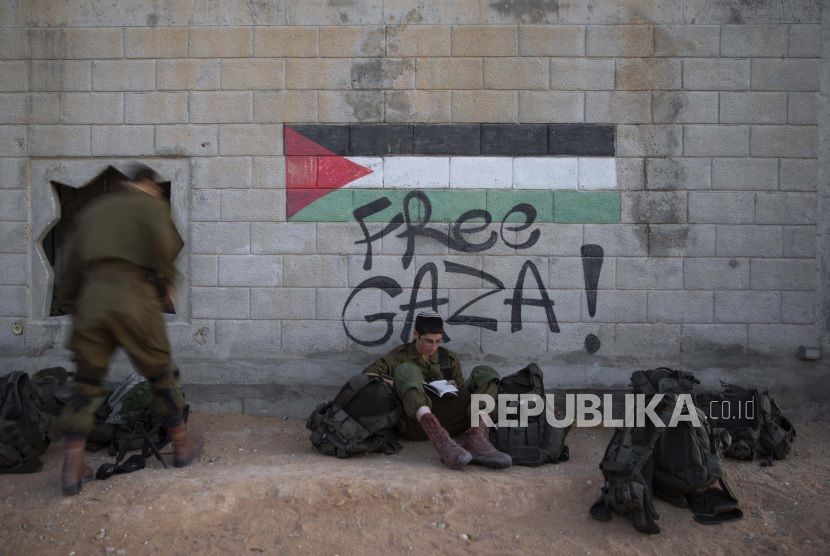 Free Gaza, Palestina. Perang antara Palestina dan Israel diyakini akan terus berlangsung sampai kiamat.