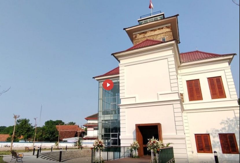  Menara Syahbandar Sleko di Kawasan Kota Lama Semarang, Jawa Tengah.