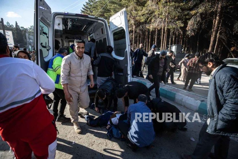 Serangan bom mengguncang Iran, 103 orang dilaporkan meninggal dunia.