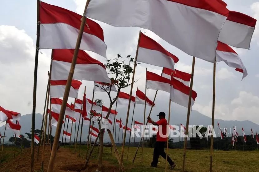 Bendera Merah Putih lambang negara Indonesia