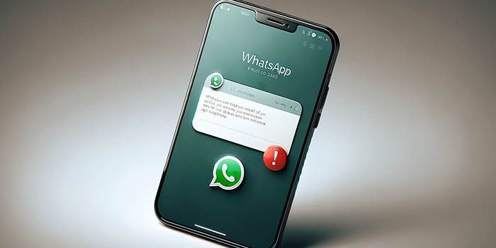 Gambar ilustrasi Whatsapp tidak bisa mengirim pesan. 