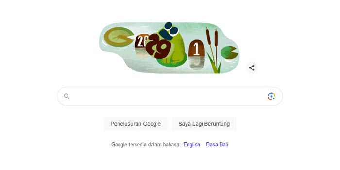 Google merayakan Hari Kabisat 29 Februari 2024 lewat Doodle hari ini.  