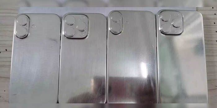 Gambar desain iPhone 16 series yang konon bocor di internet. 