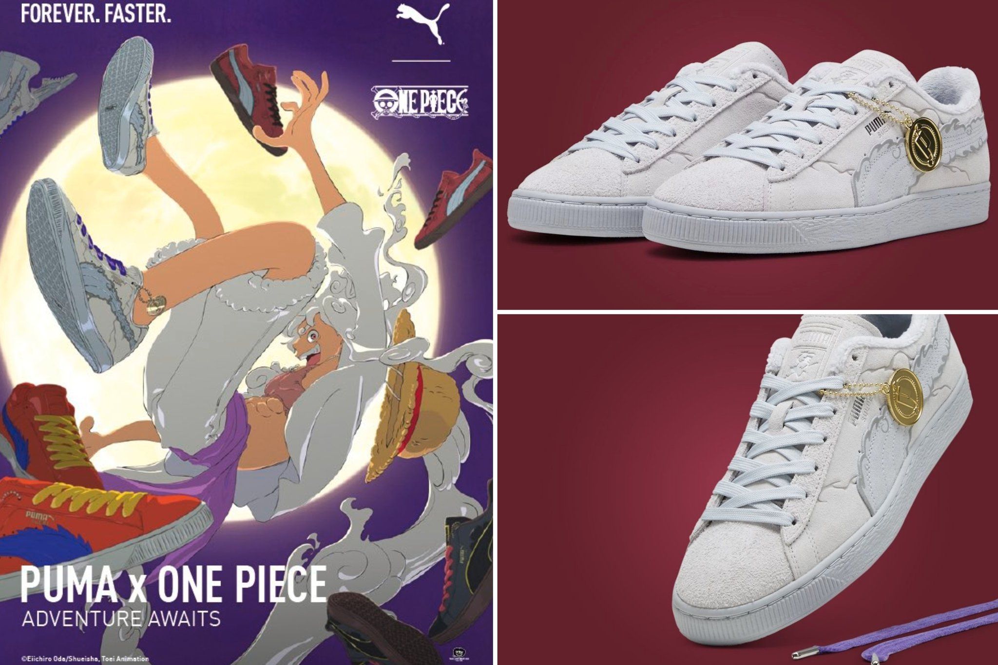 Pengen Banget Punya Sepatu Puma x One Piece? Ini Info Harga dan Desain