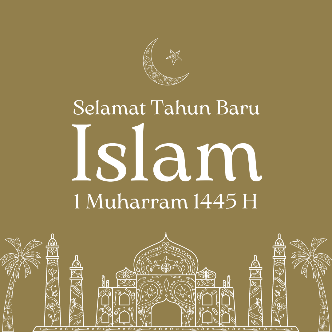 10 Contoh Gambar Poster Tahun Baru Islam 20231 Muharram 1445 H
