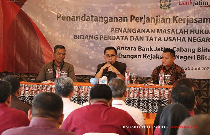 Bantu Pendampingan Masalah Hukum, Bank Jatim Kantor Cabang Blitar Kerja