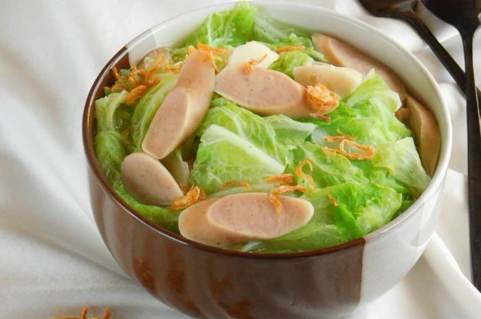 Resep Olahan Sayur Sawi Putih Yang Enak Cara Masaknya Simple