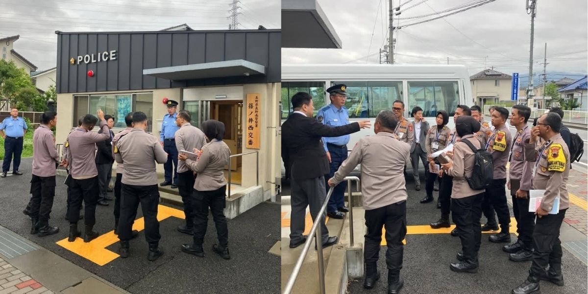 Polisi Indonesia Belajar ke Polisi Jepang, Begini Cara Mereka Cegah Kejahatan