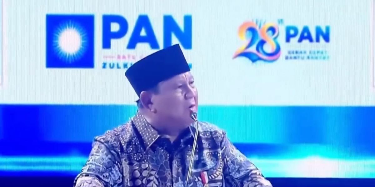 Sentilan Prabowo ke Cendekiawan di HUT PAN Berbuah Sorotan