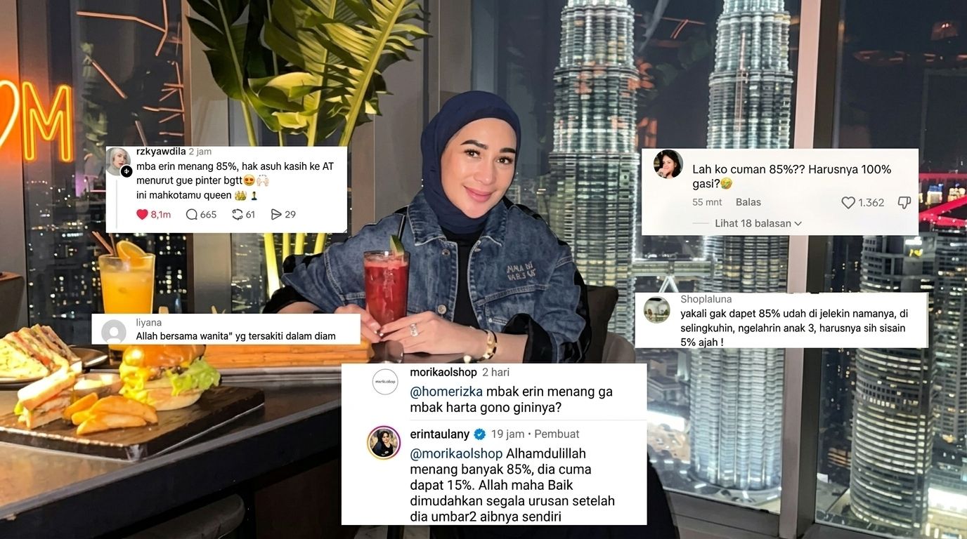 Gono-gini 85 Persen, Peran Awal Erin Dipuji Netizen