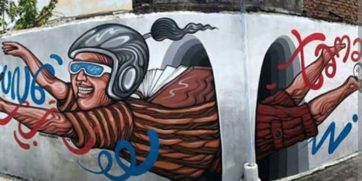 Tembok Mural di Yogyakarta, Antara Ekspresi Seni dan Penataan Wajah Kota