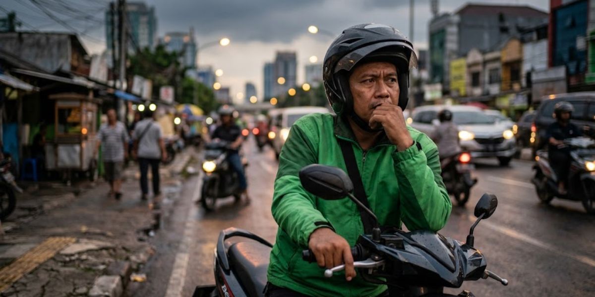 Momok Paling Mengerikan Bagi Pengemudi Ojek Online Selain Order Palsu